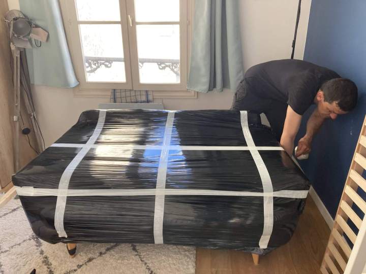 Opération de déménagement Île-de-France