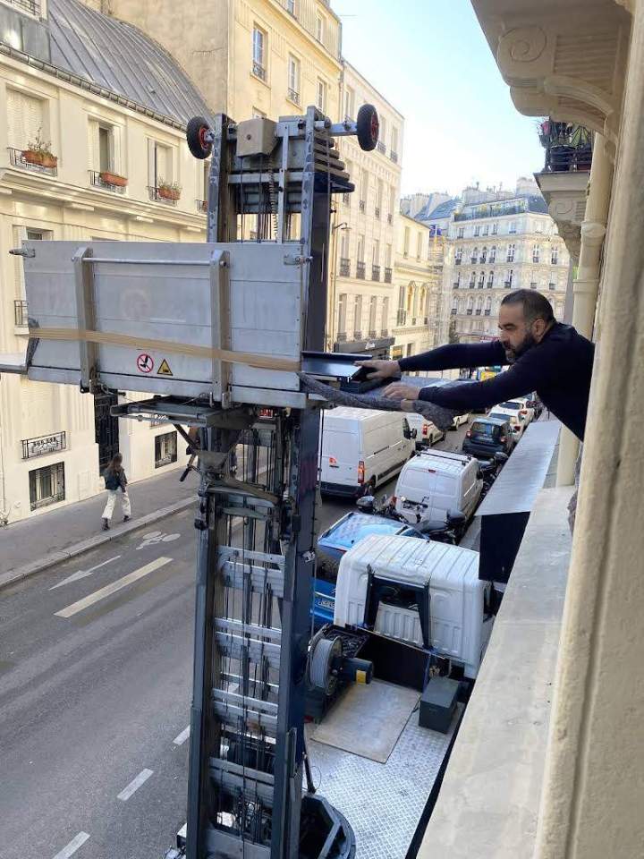 Location de monte-meuble Île-de-France